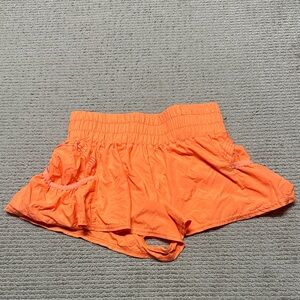 FP Movement by Free People Orange Athletic Shorts